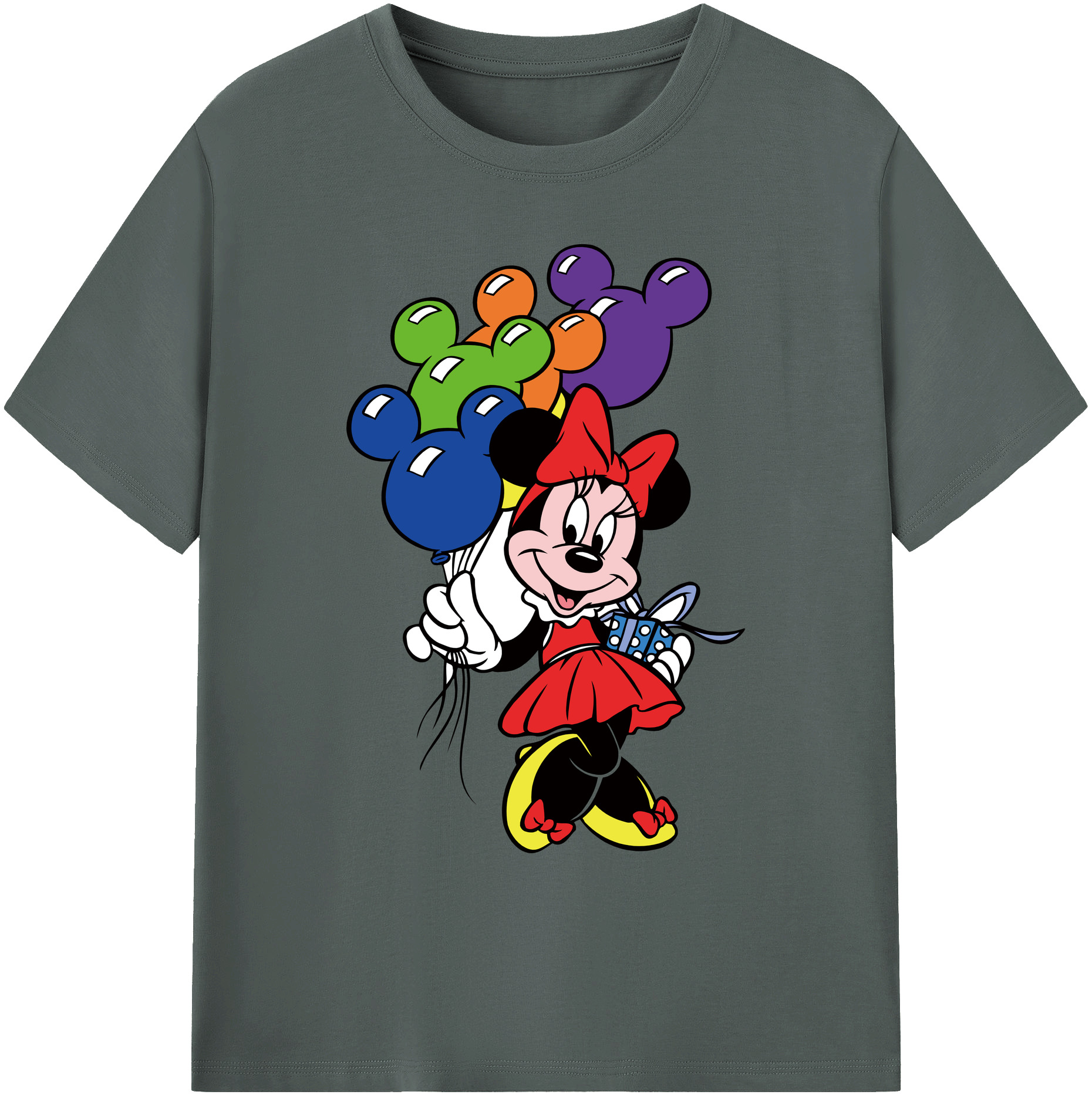 ミッキーマウス Mickey Mouse 綿100％ メンズ半袖Tシャツ｜肌触りやわらか＆通気性